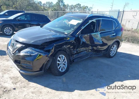 2020 Nissan Rogue Sv Fwd из США, поврежденный, VIN KNMAT2MT2LP526797